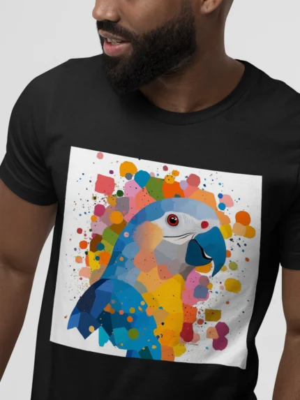 T-shirt AFRICAN GREY PARROT (#001) – Image 5
