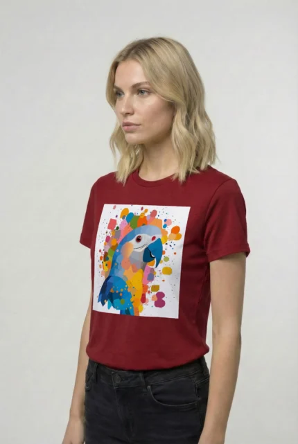 T-shirt AFRICAN GREY PARROT (#001) – Image 8