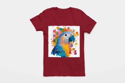 T-shirt AFRICAN GREY PARROT (#001) – Image 6