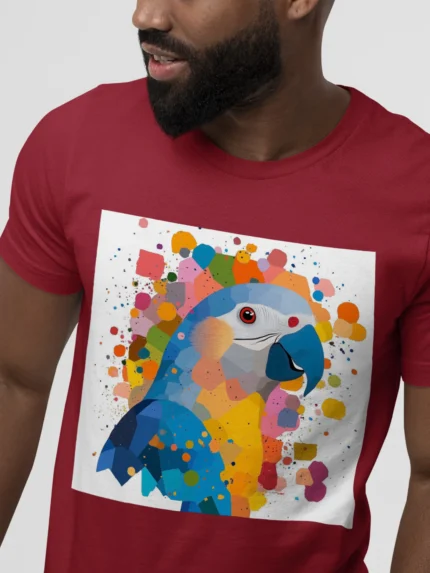 T-shirt AFRICAN GREY PARROT (#001) – Image 10