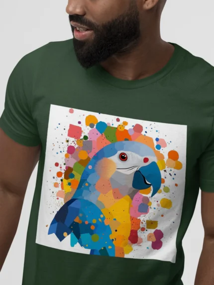 T-shirt AFRICAN GREY PARROT (#001) – Image 15