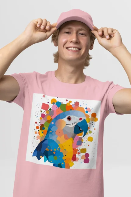 T-shirt AFRICAN GREY PARROT (#001) – Image 24