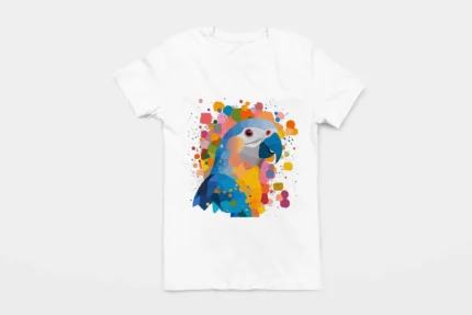 T-shirt AFRICAN GREY PARROT (#001) – Image 26