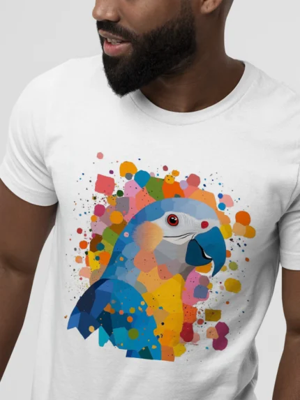 T-shirt AFRICAN GREY PARROT (#001) – Image 30