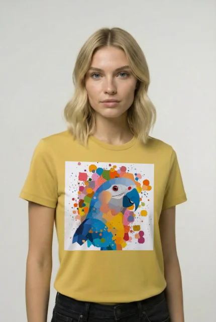 T-shirt AFRICAN GREY PARROT (#001) – Image 32