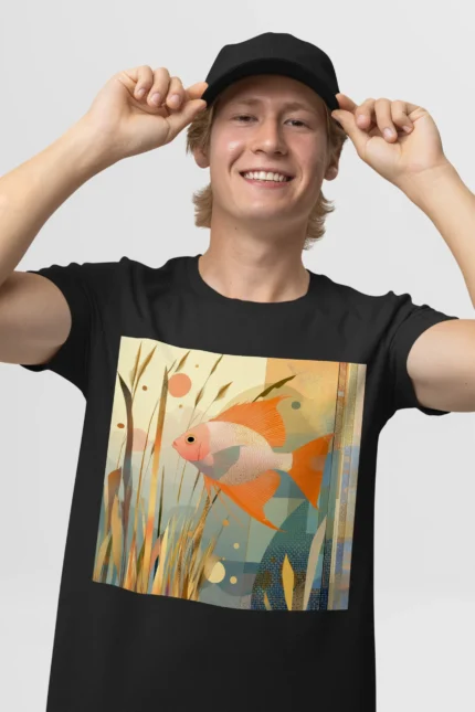 T-shirt ANGELFISH POISSON ANGE (#001) – Image 4