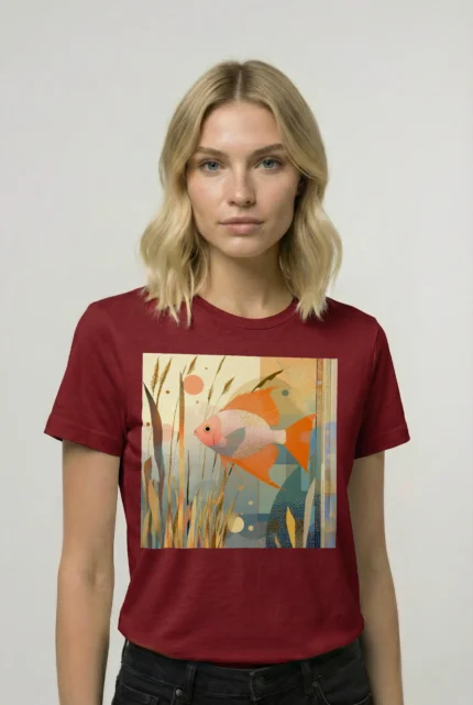 T-shirt ANGELFISH POISSON ANGE (#001) – Image 7