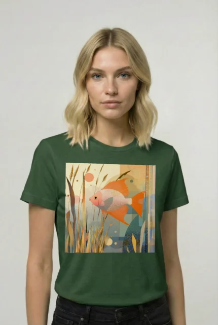 T-shirt ANGELFISH POISSON ANGE (#001) – Image 12