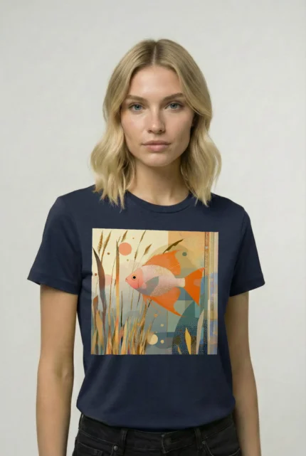 T-shirt ANGELFISH POISSON ANGE (#001) – Image 17