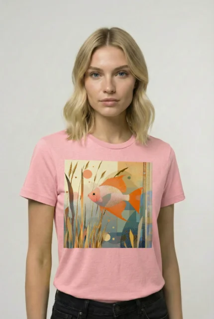 T-shirt ANGELFISH POISSON ANGE (#001) – Image 22