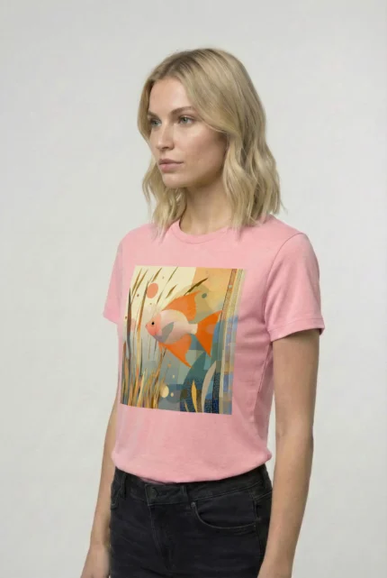 T-shirt ANGELFISH POISSON ANGE (#001) – Image 23