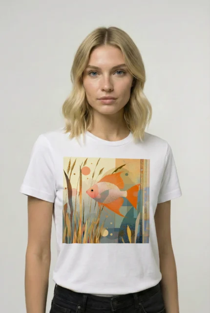 T-shirt ANGELFISH POISSON ANGE (#001) – Image 27