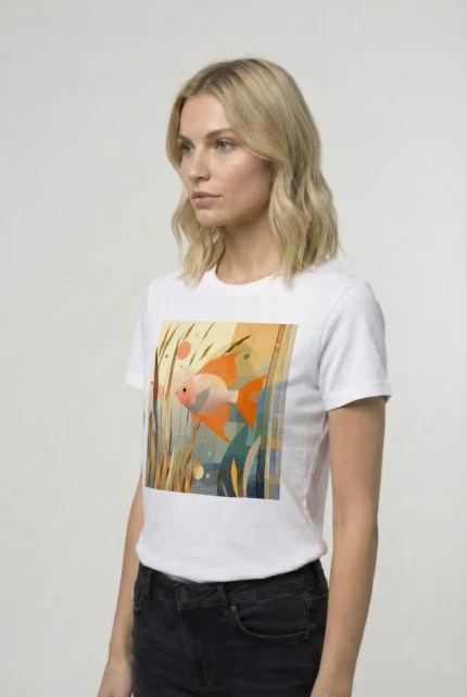 T-shirt ANGELFISH POISSON ANGE (#001) – Image 28