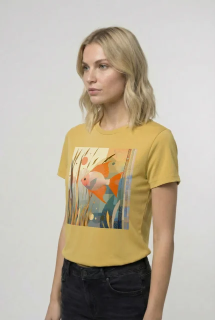 T-shirt ANGELFISH POISSON ANGE (#001) – Image 33