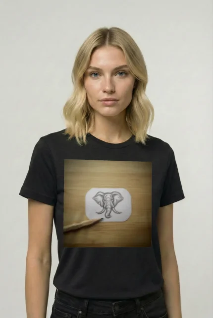 T-shirt ELEPHANT (#001) – Image 2