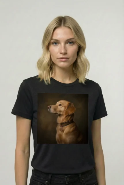 T-shirt GOLDEN RETRIEVER (#001) – Image 2