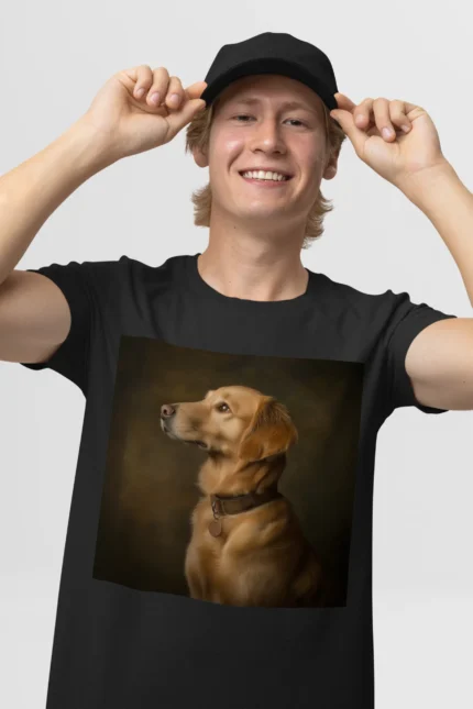 T-shirt GOLDEN RETRIEVER (#001) – Image 4