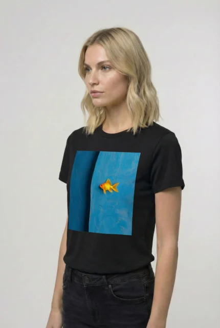 T-shirt GOLDFISH (#001) – Image 3