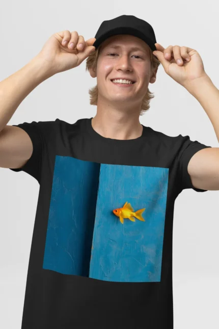 T-shirt GOLDFISH (#001) – Image 4