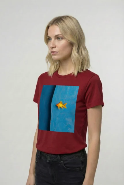 T-shirt GOLDFISH (#001) – Image 8