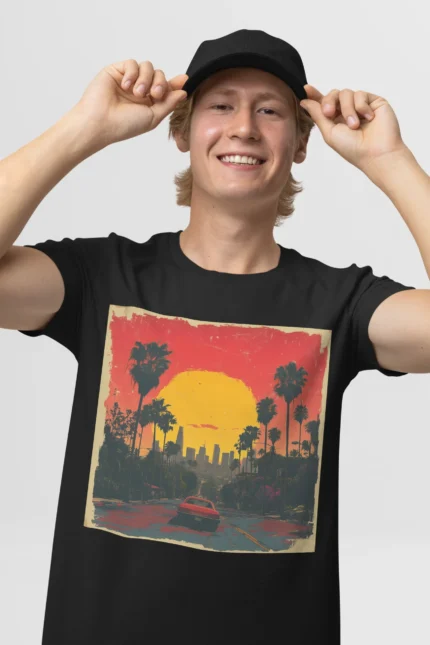 T-shirt LOS ANGELES (#001) – Image 4
