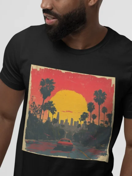 T-shirt LOS ANGELES (#001) – Image 5
