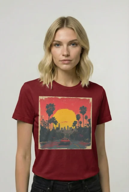 T-shirt LOS ANGELES (#001) – Image 7