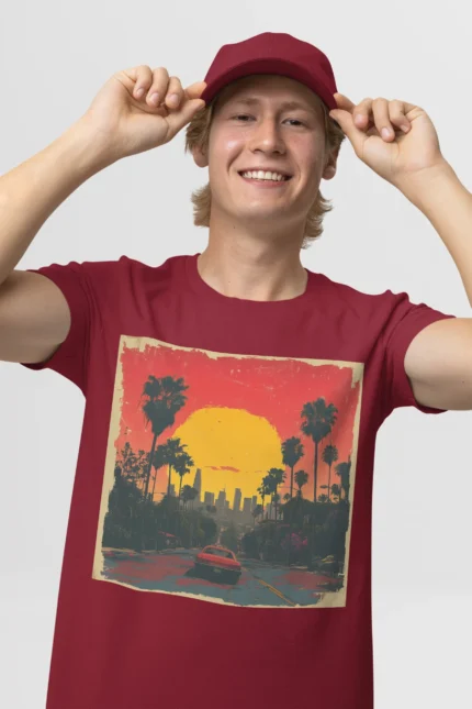 T-shirt LOS ANGELES (#001) – Image 9