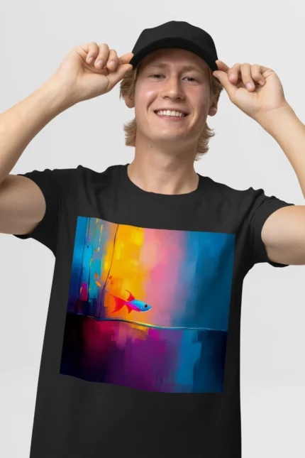 T-shirt NEON TETRA (#001) – Image 4