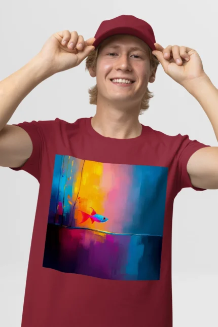 T-shirt NEON TETRA (#001) – Image 9