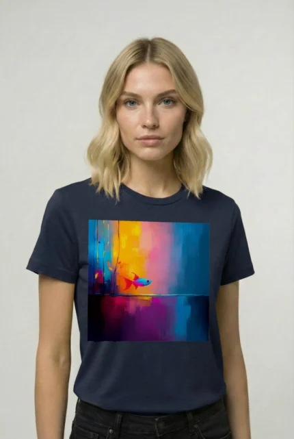 T-shirt NEON TETRA (#001) – Image 17
