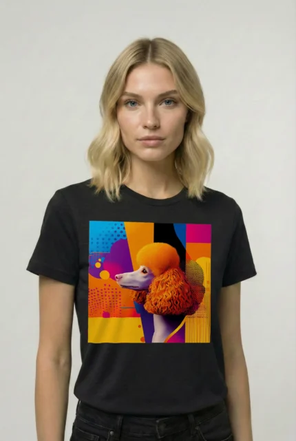 T-shirt POODLE (#001) – Image 2