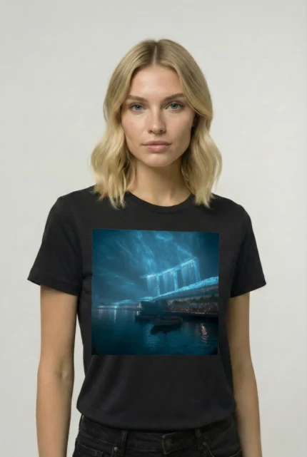 T-shirt SINGAPOUR (#001) – Image 2