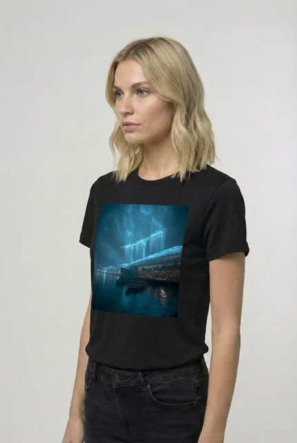 T-shirt SINGAPOUR (#001) – Image 3