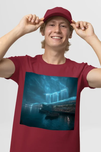 T-shirt SINGAPOUR (#001) – Image 9