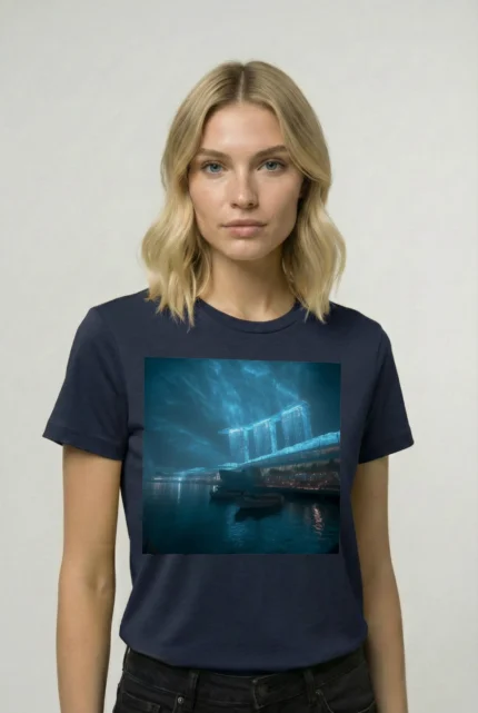 T-shirt SINGAPOUR (#001) – Image 17