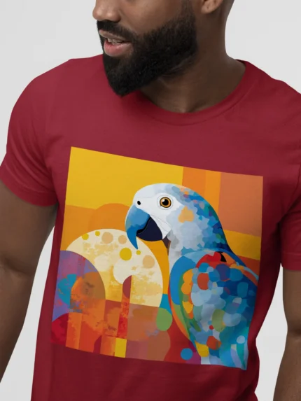 T-shirt AFRICAN GREY PARROT (#002) – Image 10