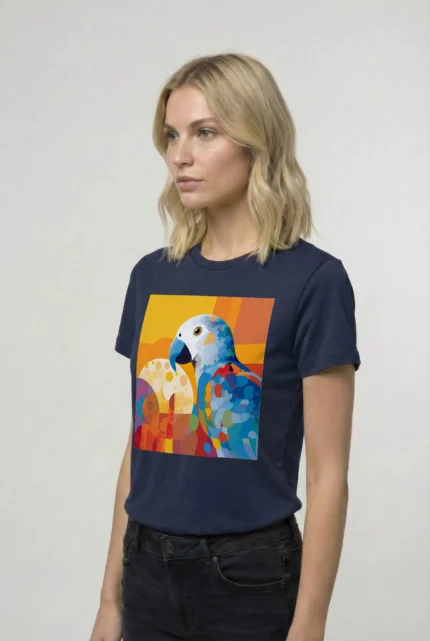 T-shirt AFRICAN GREY PARROT (#002) – Image 18