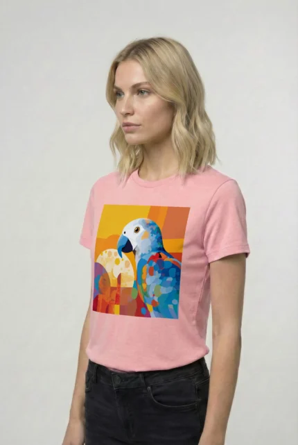 T-shirt AFRICAN GREY PARROT (#002) – Image 23