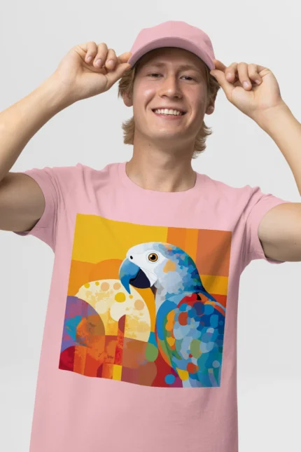 T-shirt AFRICAN GREY PARROT (#002) – Image 24