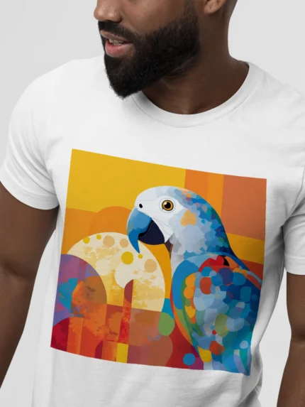 T-shirt AFRICAN GREY PARROT (#002) – Image 30