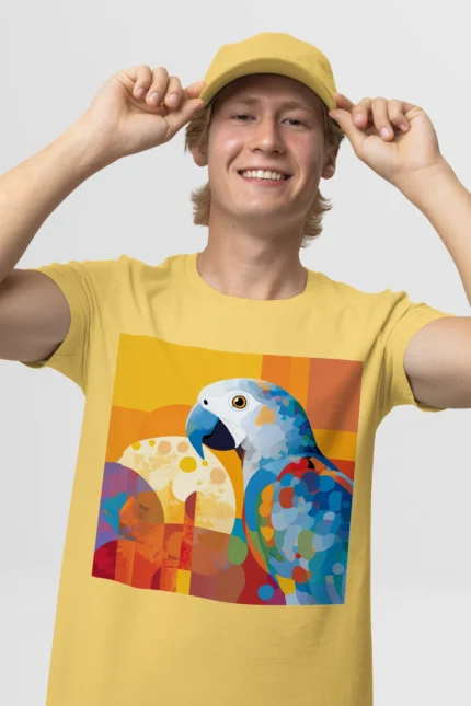 T-shirt AFRICAN GREY PARROT (#002) – Image 34