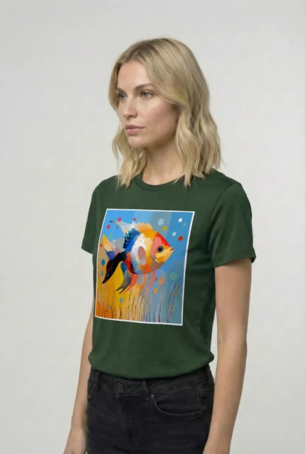 T-shirt ANGELFISH POISSON ANGE (#002) – Image 13