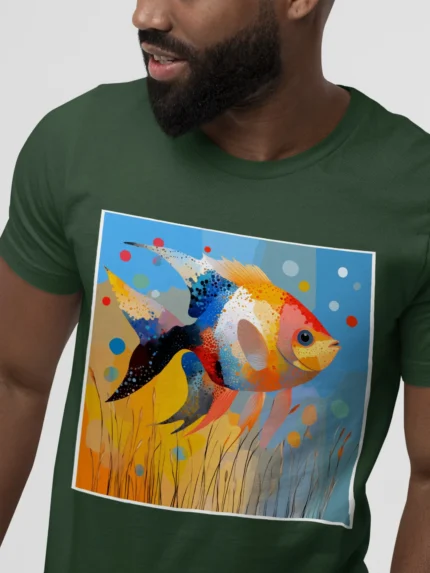 T-shirt ANGELFISH POISSON ANGE (#002) – Image 15