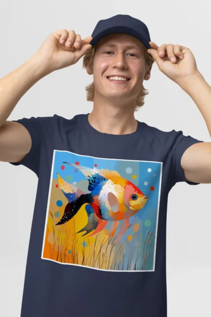 T-shirt ANGELFISH POISSON ANGE (#002) – Image 19