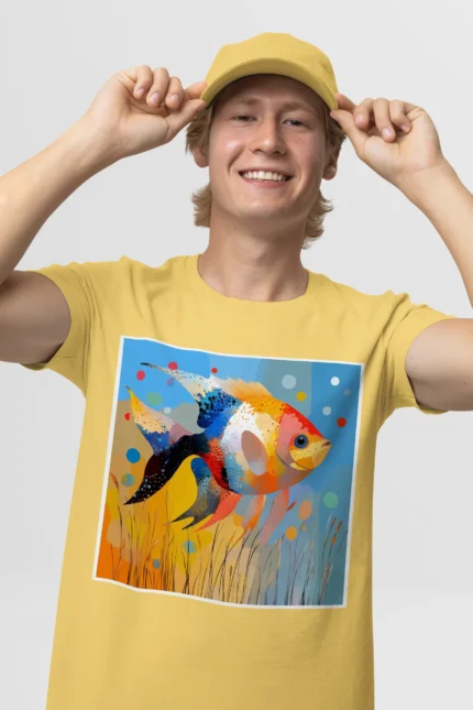 T-shirt ANGELFISH POISSON ANGE (#002) – Image 34