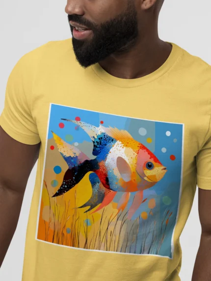 T-shirt ANGELFISH POISSON ANGE (#002) – Image 35