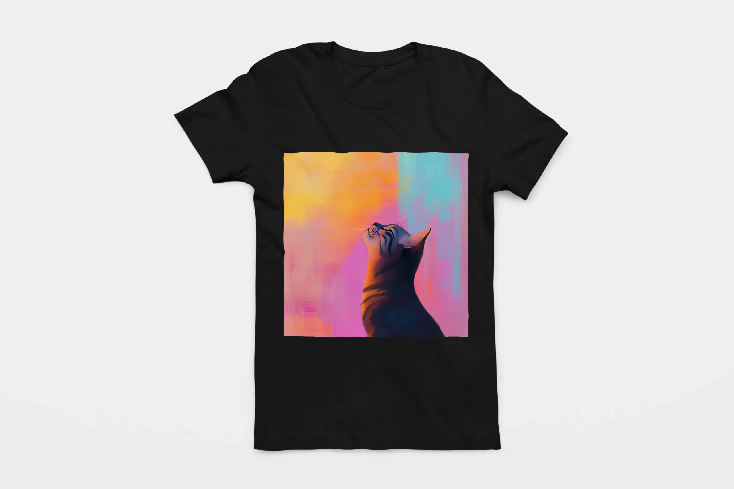 002-BENGAL-BLACK-FLAT T-shirt BENGAL (#002) – Image 1