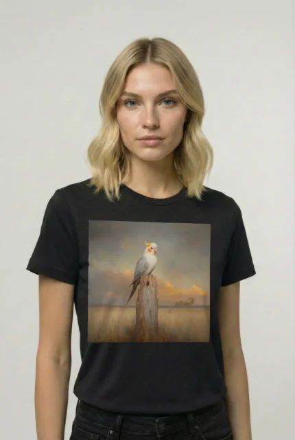 T-shirt COCKATIEL (#002) – Image 2