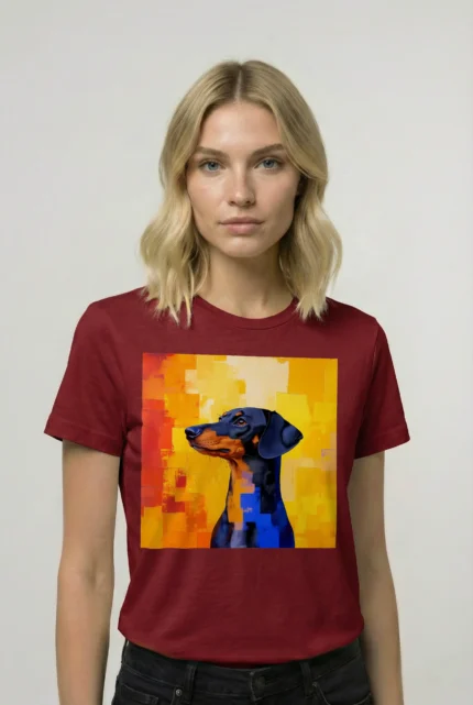 T-shirt DACHSHUND (#002) – Image 7
